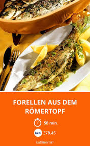 Forellen Aus Dem Romertopf Rezept Rezepte Forelle Kochen Im Romertopf
