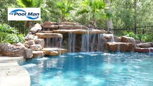 Moss Rock Waterfall Custom Pools Houston Pools Cool Pools