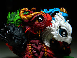 Tiamat was a unique chromatic dragon, who had one head for each primary color of the most common species of chromatics (black, blue, green, red, white). Chibi Tiamat Xx Md Dragons