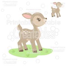 Download Cute Woodland Deer Svg Cut File Clipart For Silhouette Studio Cricut Design Space