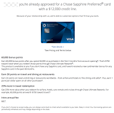 If you like what they send you, simply complete the enclosed application and send. New Chase Preapproved Offer Method To Bypass 5 24 You Re Already Approved Doctor Of Credit