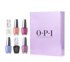 opi 6 piece winter classics infinite shine collection qvc uk