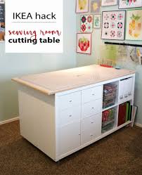 This awesome piece, made out of an ikea kallax hack, is the one that you should not miss out for. Ikea Craft Room Hacks The Scrap Shoppe Craft Tips