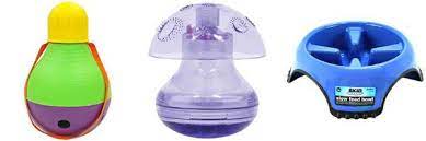 Options For Slowing Your Dog S Eating Down Left To Right Bob A Lot By Starmark Magic Mushroom Treat Dispenser By Busy Buddy And Dog Eating Jw Pet Dog Health