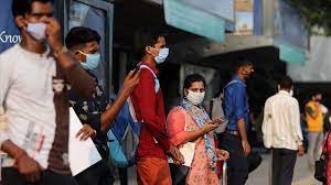 India's total of 15.9 million cases since the pandemic began is second to. India Covid 19 Cases Near 7m Economy To Shrink 9 5