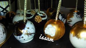 Black And Gold Candy Apples Candy Apples Art Black And Gold Candy Apples Gold Candy Apple Treat