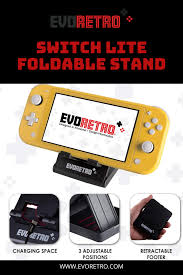 Playstand Dock For Nintendo Switch Lite Console Foldable Lightweight In 2020 Nintendo Classic Video Games Video Game Posters