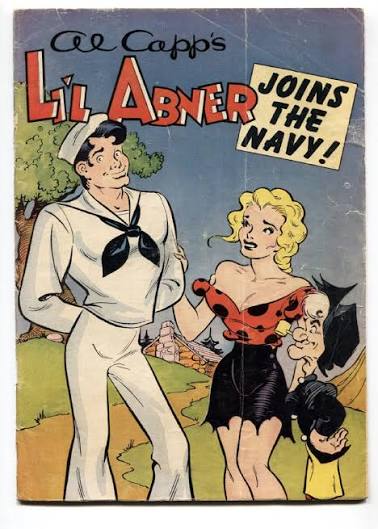 LI'L ABNER JOINS THE NAVY 1950 Al Capp-GGA-comic book: (1950) Comic | DTA  Collectibles