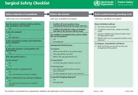 Patient Safety In The Cardiac Operating Room Human Factors