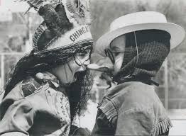Maybe you would like to learn more about one of these? 1967 Tammy Fisher 6 Dressed In Indian Costume Looks As If Hes Going To Take A Bite Out Of The Nose Of Peter Perkins 5 Who Is Dressed As Christopher Columbus Toronto Guardian