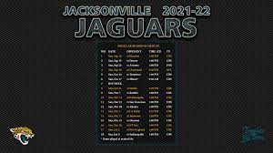 However, the scouting process to acquire more young talent for their 2021 roster didn't stop there. 2021 2022 Jacksonville Jaguars Wallpaper Schedule