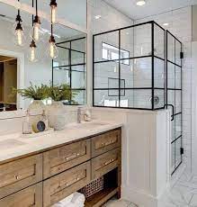 3.25 x 3.25 x 8 material: Modern Rustic Bathroom Ideas In 2020 Modern Farmhouse Bathroom House Bathroom Bathroom Remodel Master