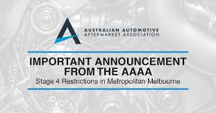 Stage 3 restrictions require people to stay at home unless they are shopping for essentials, caregiving, exercising, working or studying (if it's not. Stage 4 Restrictions In Melbourne Aaaa Napa Auto Parts