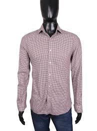 details about reiss mens shirt tailored checks slim fit size m