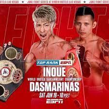 The main event between inoue and dasmarinas is a good, but naoya is likely to steamroll over his opponent. Boxing On Espn Naoya Inoue Vs Michael Dasmarinas Fight Card Results