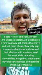 Beate Heister and Karl Albrecht Jr’s Success secret: aldi retail  billionaires in...
