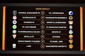 Which teams could the premier league sides come up against? Uefa Europa League Round Of 16 Draw