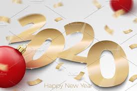 2020 New Year Banner Poster Eps Psd New Year Banner Eps Banner