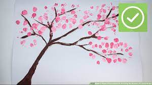 Cherry blossom trees by second grade. How To Make Cherry Blossom Art Using The Bottom Of A Soda Bottle