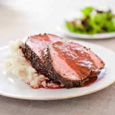 Here's a recipe for a delicious beef tenderloin with a port wine and shiitake mushroom sauce that will have your diners asking what they've done to be loved so much. Pepper Crusted Center Cut Beef Tenderloin Roast Cook S Illustrated