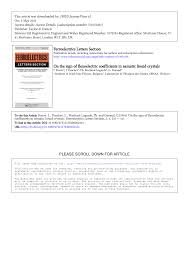 PDF) On the sign of flexoelectric coefficients in nematic liouid crystals