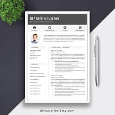 In any job opportunity, a resume template is your gateway to eventually get a job interview. Job Seeker Resume Template Cv Template Word Professional Etsy