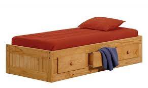 Available in hone oak, espresso and white finish. Solid Wood Captains Bed Twin Ideas On Foter