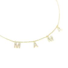 Mama It S All In A Name Necklace Mama Necklace Necklace Gold
