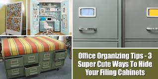 Maybe you would like to learn more about one of these? Office Organizing Tips 3 Super Cute Ways To Hide Your Filing Cabinets Paperly People
