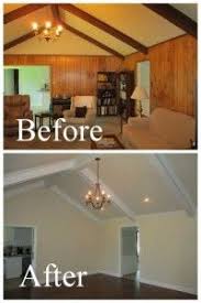 Remove Old Wood Paneling Paneling Makeover Paneling Remodel Wood Paneling Makeover