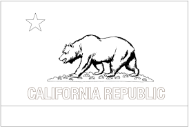 These california state flag coloring pages will not only be a thing to express about the official flag of california. California Flag Coloring Page Coloring Home