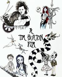 Pin By Ariichou On Tattoo Tim Burton Tattoo Tim Burton Drawings Spooky Tattoos