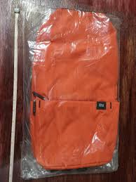 Xiaomi Mi Casual Daypack Lightweight Backpack Global Version Orange Men S Fashion Bags Wallets Backpacks On Carousell