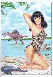 Welcome to reddit, the front page of the internet. Betty Bettie Page In Full Color As Cavewoman By Timgrayson On Deviantart
