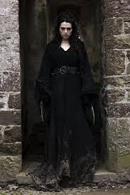 Morgana Black Coat Merlin Katie Mcgrath Fantasy Fashion