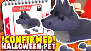 Roblox is an online virtual playground and workshop, where. New Adopt Me Halloween 2020 Pet Confirmed New Halloween Cerberus Pet Roblox Adopt Me New Update Youtube