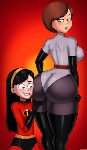 the incredibles, elastigirl, helen parr, violet parr, drunkavocado - Rule 34  World