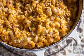 The exact origin of macaroni and cheese is unknown, though it most likely hails from northern europe, with the earliest known recorded recipe being scribbled down in 1769. Hamburger Casserole Video Tried And Tasty