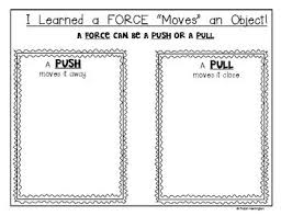 Force And Motion And Gravity Science Journal For Young Students Science Journal Force And Motion Teaching Science