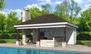 A discreet spot to towel off, change and take a bathroom break. 18 Pictures Pool Bath House Plans House Plans
