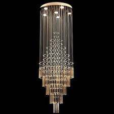 Floating Castle Round Raindrop Crystal Chandelier Ceiling Lights Crystal Lighting Crystal Chandelier Hanging Pendant Lamp