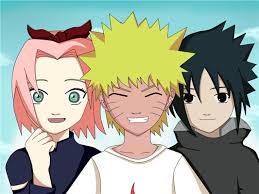 Hehe Lol Naruto Sasuke And Sakura Kids Equipo 7 Sakura Sasuke