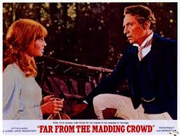 Sixties Julie Christie And Peter Finch In Far From The Madding Crowd 1967 Madding Crowd Romantic Films Julie Christie
