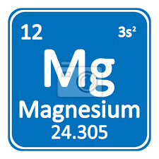 The element can be found in abundance in the hydrosphere and in mineral salts such as dolomite and magnesium carbonate.common dietary sources of magnesium include nuts (cashews, peanuts, almonds), beans, bananas, apples, carrots, broccoli, and leafy greens. Periodensystemelement Magnesium Symbol Fototapete Fototapeten Myloview De