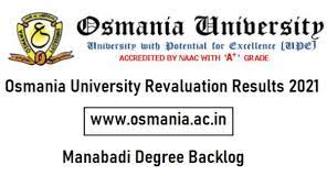 Ou degree results 2021 check osmania university revaluation result 1st 2nd 3rd 4th 5th 6th year semester rv/rt name wise announced www.osmania.ac.in. Osmania University Revaluation Results 2021 Osmania Ac In Degree Backlog