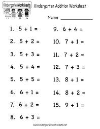 Kindergarten Addition Worksheet Free Math Worksheet For Kids In 2020 Kindergarten Addition Worksheets Kindergarten Math Addition Free Printable Math Worksheets