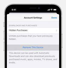 View And Remove Your Devices That Are Associated With Apple Id Purchases -  Apple Support