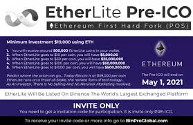 First moverfrom big moves to deep insights, everything. Ethereum First Hard Fork Announces Launch Of Pre Ico For Etherlite A Token To Bring Financial Freedom Marketersmedia Press Release Distribution Services News Release Distribution Services