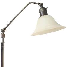 Stehlampe Und Leselampe Mit Glasschirm Im Modernen Landhausstil