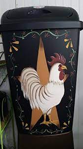 Maybe you would like to learn more about one of these? Primitive Country Folk Rooster Large Kitchen Trash Can Buy Online In Bahamas At Bahamas Desertcart Com Productid 33018049